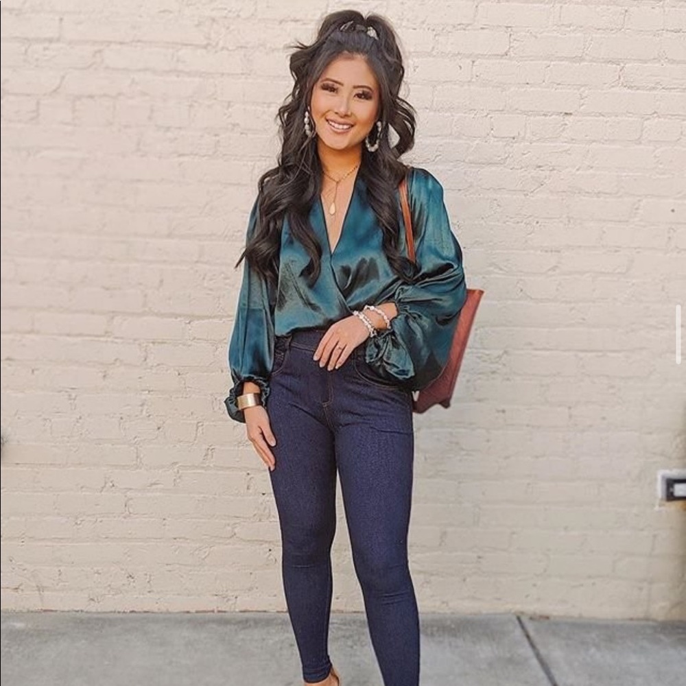 Olivaceous Emerald Green Bodysuit